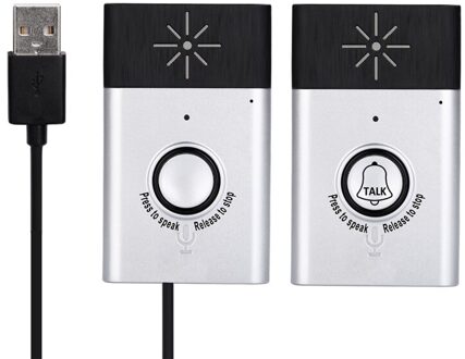 Draadloze Intercom Deurbel Thuis Voice Intercom Deurbel Ondersteuning Twee-weg Intercom Professionele Penetratie