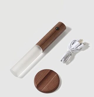 Draadloze Led Deurslot Light Sensor Auto Motion Detector Lamp Keuken Stairway Intelligente Muur Night Warm Licht Usb Opladen