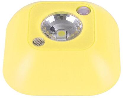 Draadloze LED Sensor Nachtlampje Infrarood Motion Activated Kabinet Wandlamp