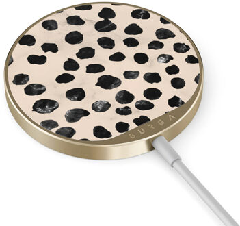 Draadloze Magnetische Oplader - Geschikt voor MagSafe en Qi2 - Almond Latte / Gold Meerkleurig - One size