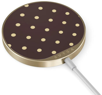 Draadloze Magnetische Oplader - Geschikt voor MagSafe en Qi2 - Sorry Busy / Gold Meerkleurig - One size