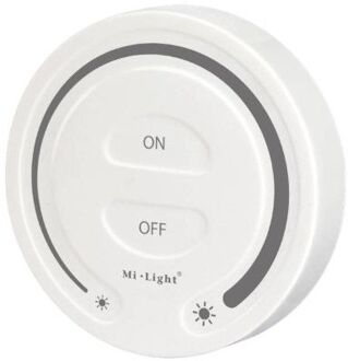 Draadloze MiBoxer Touch Dimmer Rond - Wit - FUT087