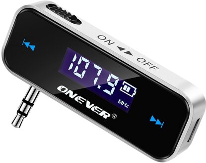 Draadloze Mini Fm-zender 3.5 Mm In-Car Muziek Audio MP3 Speler Zender Voor Iphone 4 5 6 6S Ipad