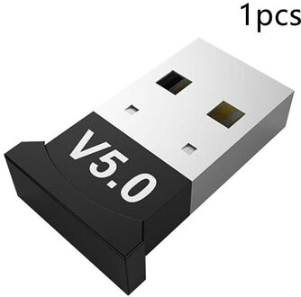 Draadloze Mini Usb Bluetooth Adapter 5.0 Zender Muziek Audio Receiver Mini Dongle Adapter Voor Pc Laptop Computer