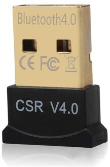 Draadloze Mini Usb Bluetooth Csr 4.0 Dual Mode Adapter Dongle Voor Windows 10 8 7 Vista Xp 32/64 Bit Raspberry pi Zwart
