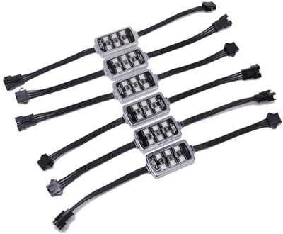 Draadloze Motorfiets Rgb Led Onder Glow Neon Strip Licht Kit Met Afstandsbediening Voor Auto Atv Motorfiets Knight 6stk