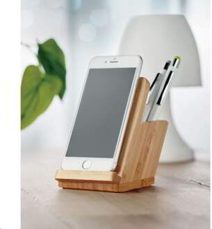 Draadloze oplader Bamboe