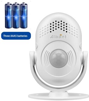 Draadloze Sensor Welkom Deurbel Infrarood Alarm Smart Menselijk Eenvoudige Bediening Lichaam Inductie Anti-Diefstal Tweeter Herinnering Deurbel accu models