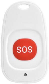 Draadloze Sos Noodknop Alarm Thuis Alarmsysteem Sensor 433Mhz