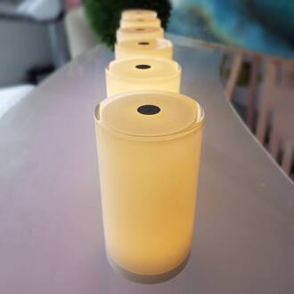 Draadloze tafellamp Tub App, RGBW wit