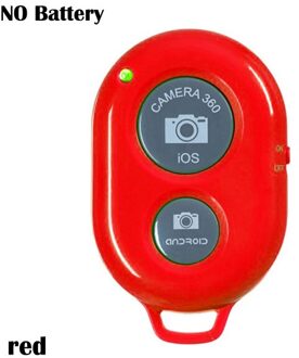 Draadloze Telefoon Camera Shutter Bluetooth Afstandsbediening Voor Iphone Android Het Stelt U Uw Mobiele Telefoon Camera rood