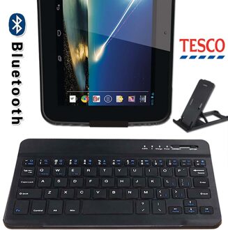 Draadloze Toetsenbord Bluetooth Toetsenbord Voor Tesco Hudl 2 8.3 Inch/ Hudl 7 Inch / Windows Connect 7 / 8 tablet Oplaadbare Toetsenbord Windows Connect 8