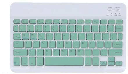 Draadloze Toetsenbord Voor Samsung Tab S6 Lite 10.4 P610 P615 Ultradunne Afneembare Bluetooth Toetsenbord Leather Case Met Pen slot blauw keyboard