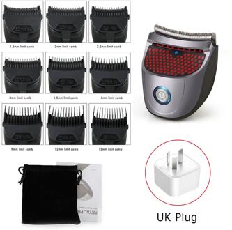 Draadloze Tondeuse Wasbare Elektrische Push Rvs Blade Quick Haar Knippen Trimmer Eu Au Vs Uk Lading Kapper Trimmer