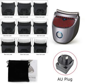 Draadloze Tondeuse Wasbare Elektrische Push Rvs Blade Quick Haar Knippen Trimmer Eu Au Vs Uk Lading Kapper Trimmer