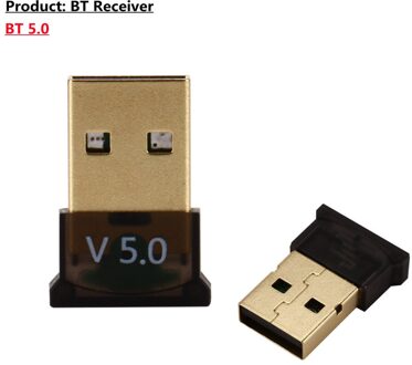 Draadloze Usb Bluetooth 5.0 Adapter Muziek Ontvanger Mini BT5.0 Dongle Audio Adapter Voor Computer Pc Laptop Tablet