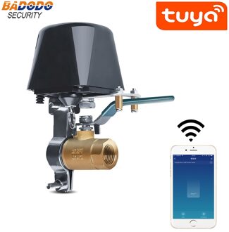 Draadloze WiFi 2.4G APP afstandsbediening Automatische Gas Klep Water klep Uitschakeling Timers Controller werk met alexa voor gas lekkage