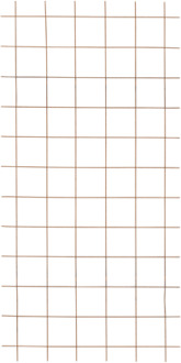 Draadmat staal | Cubic recht zwart (90 x 180 cm)