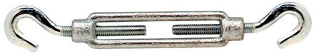 Draadspanner spanschroef - verzinkt staal - 11 cm - 70 kg - haken