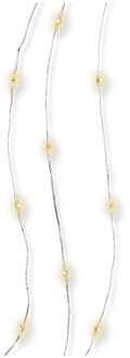 Draadverlichting - 20 micro LEDs - warm wit - 95 cm