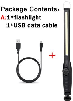 Draagbare 10W Cob Led Zaklamp Led Verlichting Handheld Inspectie Lamp Garage Licht Magnetische Stand Opknoping Fakkel Lamp Lantaarn