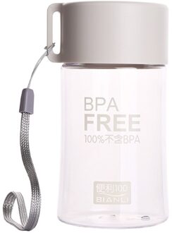 Draagbare 150 Ml Plastic Sap Water Cup Sport Camping Fietsen Reizen Accessoires Drinken Outdoor Sport Draagbare Flessen wit