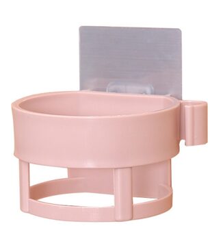 Draagbare 1Pc Muur Gemonteerde Föhn Houder Abs Badkamer Plank Opslag Föhn Houder Rack Organizer 01