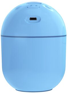 Draagbare 250Ml Luchtbevochtiger Diffuser Thuis Slaapkamer Kleine Mini Auto Usb Luchtbevochtiger Fogger Mist Maker Essentiële Olie Diffuser blauw