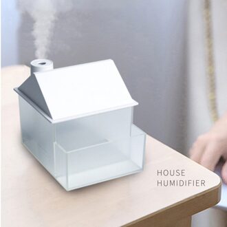 Draagbare 300Ml Luchtbevochtiger Usb Ultrasone Verblinden Cup Aroma Diffuser Cool Mist Maker Luchtbevochtiger Luchtreiniger Met Romantische Licht wit