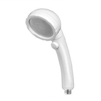 Draagbare 360 Graden Roterende 3 Modus Bad Douche Verstelbare Jetting Douchekop Hoge Druk Saving Water Badkamer Anion Filter wit