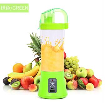 Draagbare 380ml Blender Juicer Cup USB Oplaadbare Elektrische Automatische Groente Fruit Sinaasappelsap Maker Cup Mixer Fles