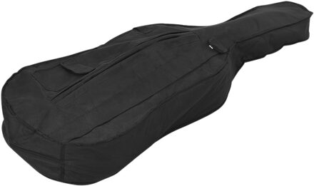 Draagbare 4/4 & 3/4 Cello Gig Bag Draagtas Case Rugzak Verstelbare Schouderriem Zwart