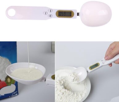 Draagbare 500G/0.1G Nauwkeurige Digitale Keuken Maatlepels Elektronische Lepel Gewicht Volume Voedsel Lcd Display Voedsel Schaal