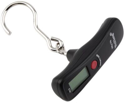 Draagbare 50Kg Tot 10G Lcd-scherm Digitale Opknoping Schaal Elektronische Bagage Gewicht Vishaak Schaal Weegschalen