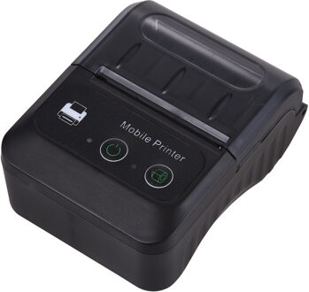 Draagbare 58Mm Draadloze Bt Label Printer Thermische Printer Mini Usb Bill Pos Mobiele Printer Ondersteuning Esc/Pos print Commando