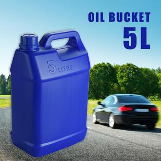Draagbare 5L Motorfiets Auto Gas Brandstoftank Reserve Plastic Benzine Tanks Benzine Olie Container Brandstof-Kannen Anti-Statische brandstoftank