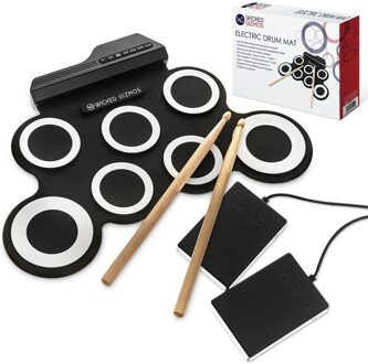 Draagbare 7 Pads Elektronische Digitale Drum Usb Pads Roll Up Drum Set Siliconen Elektrische Drum Opvouwbare Percussie Instrument