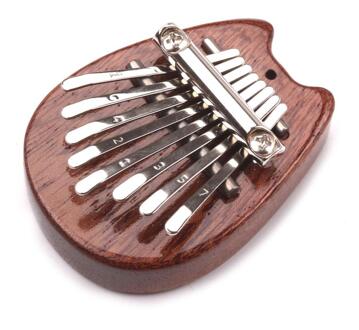 Draagbare 8 Sleutel Mini Kalimba Vinger Duim Piano Toetsenbord Muziekinstrument Kleurrijke Kalimba Muziek Instrument Kinderen