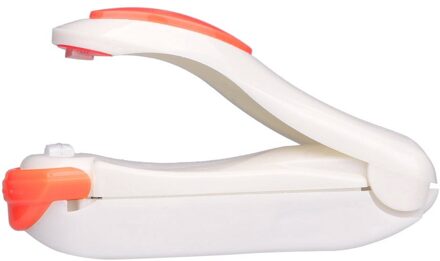 Draagbare Afdichting Tool Warmte Mini Gereedschap Voedsel Clip Warmte Sluitmachine Sealer Thuis Snack Bag Sealer Keukengerei Gadget Item Beige