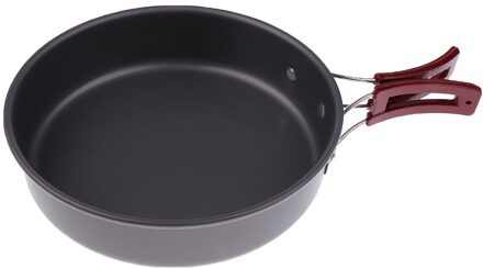 Draagbare Aluminium Non-stick Koekenpan Voor Reizen Koken Camping groot