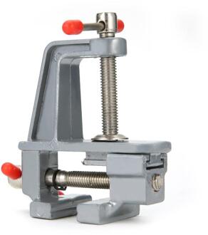 Draagbare Aluminium Tafel Bankschroef Metalen Klem Slotenmaker Miniatuur Kleine Juweliers Hobby Klem Op Tafel Bankschroef Mini Tool Vise