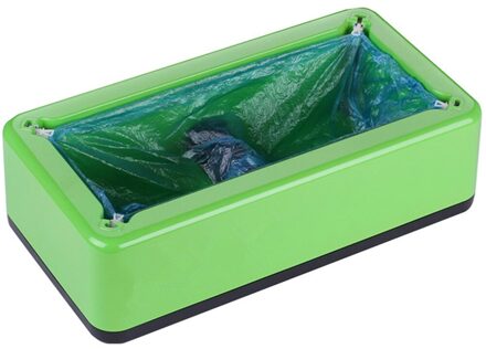 Draagbare Anti Slip Veiligheid Wegwerp Beschermende Overschoen Machine Schoonmaken Thuis Kantoor Stofdicht Automatische Schoen Dispenser groen