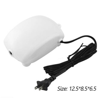 Draagbare Aquarium Zuurstof Flow Maker Pomp Ultra Low Noise Aquarium Air Beluchter Outlet 110V -240V Plug vis Accessoires