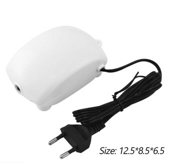 Draagbare Aquarium Zuurstof Flow Maker Pomp Ultra Low Noise Aquarium Air Beluchter Outlet 110V -240V Plug vis Accessoires