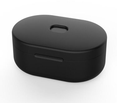 Draagbare Audio Oortelefoon Accessoires Draadloze Oortelefoon Case Voor Xiaomi Redmi Airdots Zachte Stijlvolle Slagvast zwart
