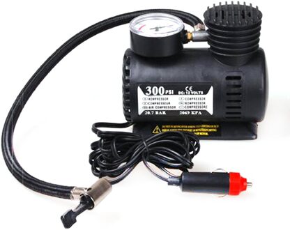 Draagbare Auto Accessoires Automotive Duurzaam Voertuig Mini Air Compressor 300 PSI Tire Inflator Pomp 12V Auto Onderdelen