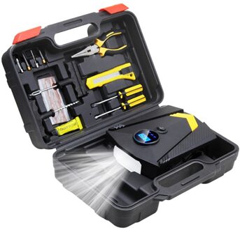 Draagbare Auto Air Compressor DC12V 150PSI Luchtpomp Tire Inflator Compressor Digitale Autoband Pomp Voor Auto Motorfiets Fietsen Include Tool doos