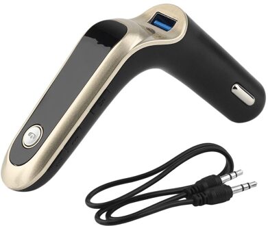 Draagbare Auto Voertuig V4.0 MP3 Speler Fm-zender Lcd-scherm Radio Zender Met Auto Opladen Functie