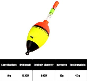 Draagbare Automatische Vissen Float Draagbare Accessoires Snelle Bobber Visserijvlotter Lichtgevende Snelle Vissen Float Opvallende 10g
