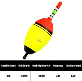 Draagbare Automatische Vissen Float Draagbare Accessoires Snelle Bobber Visserijvlotter Lichtgevende Snelle Vissen Float Opvallende 30g